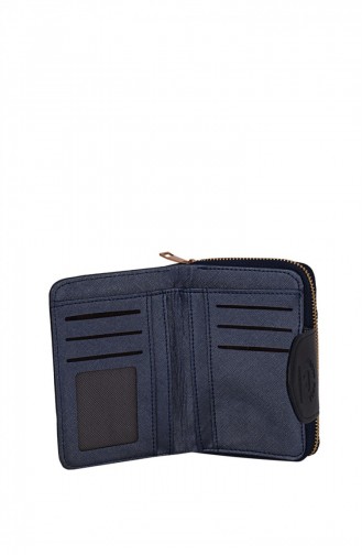 Navy Blue Wallet 1247589004402