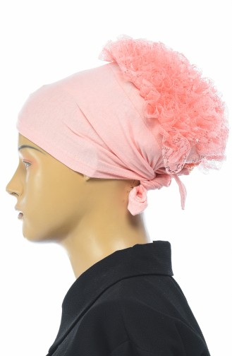 Bonnet a Froufrous 7001-16 Saumon 7001-16