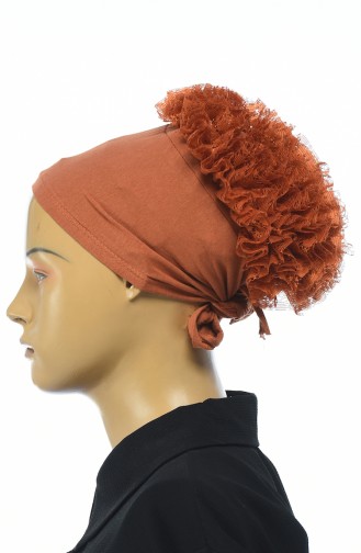 Bonnet a Froufrous 7001-20 Tabac 7001-20