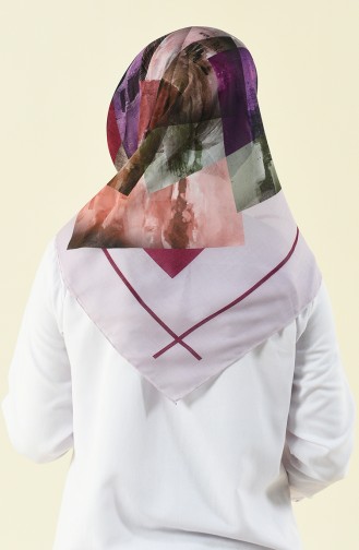 Dark Lilac Hoofddoek 2351-04