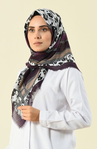 Dark Purple Scarf 2355-07