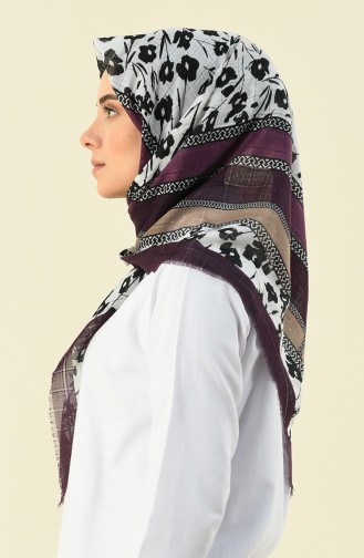 Dark Purple Hoofddoek 2355-07