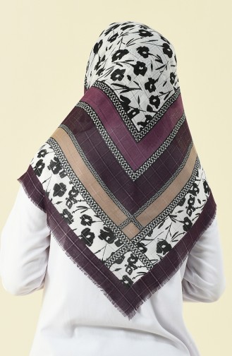 Dark Purple Hoofddoek 2355-07