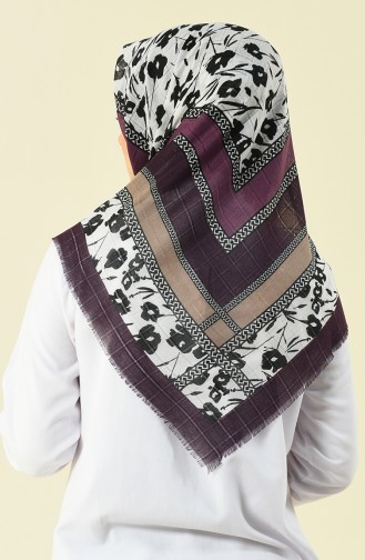 Dark Purple Hoofddoek 2355-07