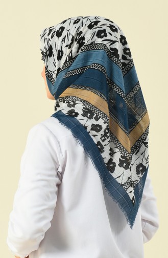 Oil Blue Hoofddoek 2355-08