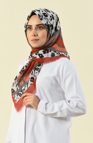 Brick Red Scarf 2355-12