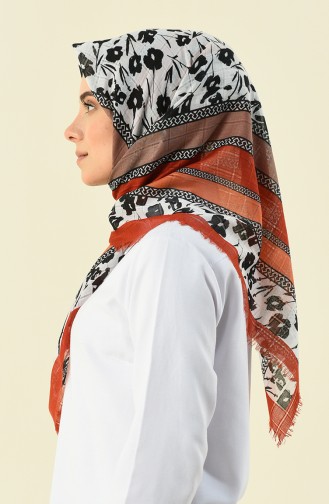 Brick Red Scarf 2355-12