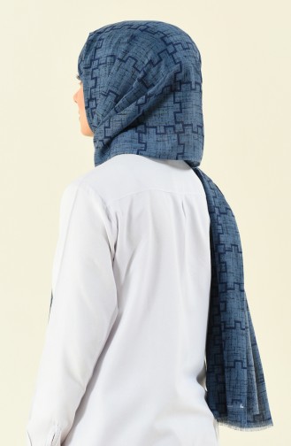 Blue Sjaal 308-102