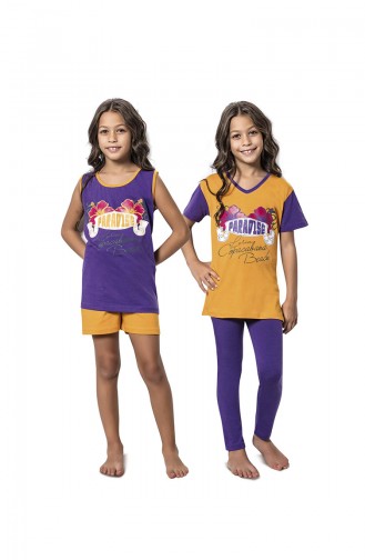 Mustard Children`s Pajamas 7055