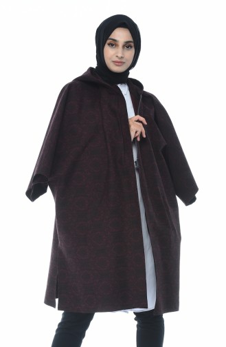 Plum Poncho 5004C-01