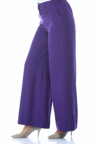 Pantalon Large Tensel 3141-06 Pourpre 3141-06