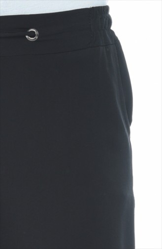 Sensual Loose Trousers Black 3141-08