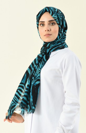 Turquoise Sjaal 324-108