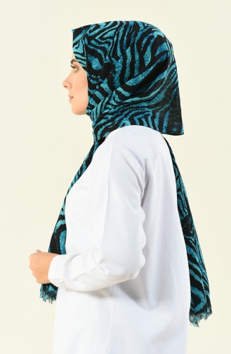 Turquoise Shawl 324-108