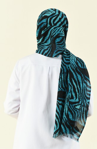 Turquoise Shawl 324-108