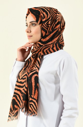 Orange Shawl 324-109