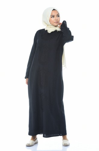 Robe Coton 8000-03 Noir 8000-03