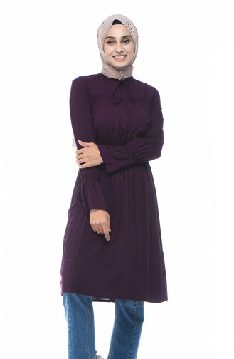 Tunique Viscose Taille élastique 5109-06 Plum Foncé 5109-06