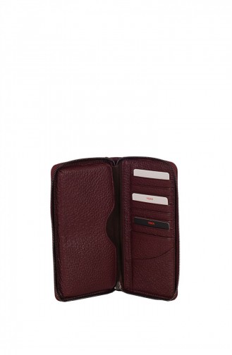 Claret Red Wallet 1247589005388