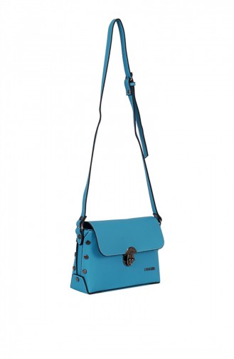 Blau Schultertasche 1247589006380