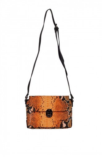 Orange Schultertasche 1247589006379