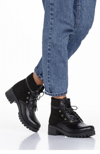 Black Boots-booties 1099-01