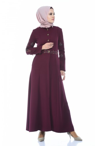 Plum Abaya 9110-05