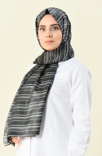 Anthracite Shawl 2361-12