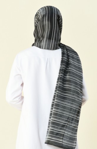 Anthracite Shawl 2361-12