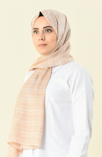 Dark Beige Shawl 2361-13