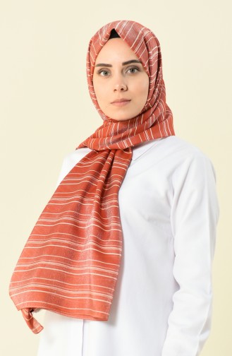 Brick Red Shawl 2361-15