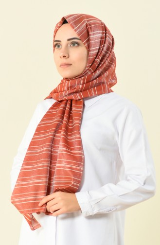 Brick Red Shawl 2361-15