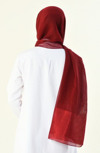 claret red, Silver Shimmer Shawl 13004-35