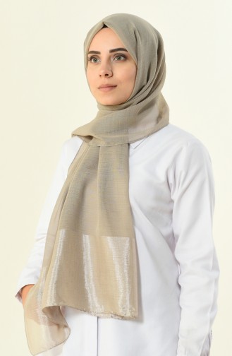 Mink, Silver Shimmer Shawl 13004-38