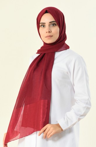 Cherry, Silver Shimmer Shawl 13004-40