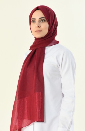 Cherry, Silver Shimmer Shawl 13004-40