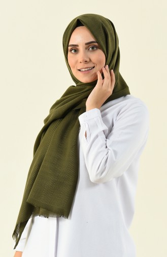 Khaki Schal 13109-01