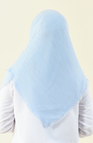 Baby Blue Eleven square shawl 13120-02