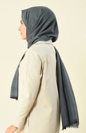 gray cotton shawl 901536-01