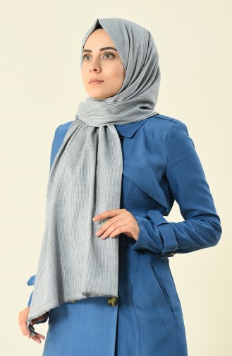light gray cotton shawl 901536-06