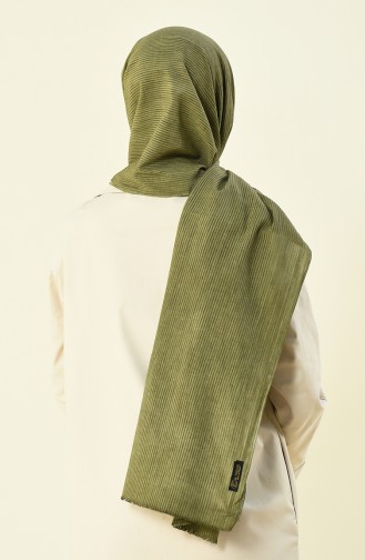 khaki cotton shawl 901536-08