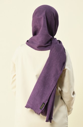 Purple Cotton Shawl 901536-10
