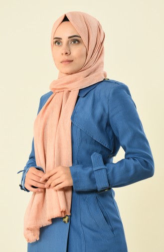 Pink , color cotton shawl 901536-17