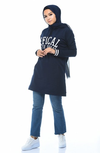 Navy Blue Sweatshirt 2198-06