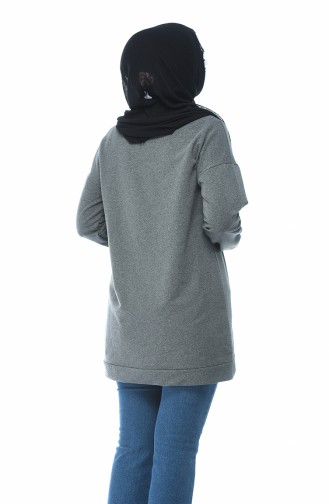 Rauchgrau Pulli 19079-01