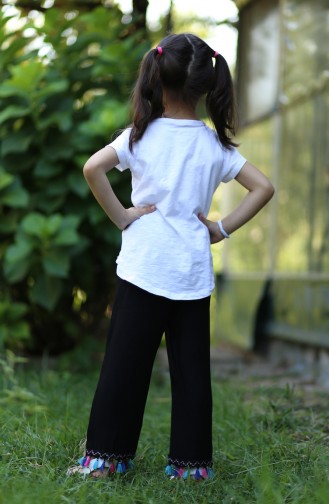 Pantalon Pour Enfant 25082-04 Noir 25082-04