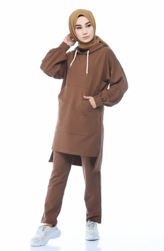 Brown Tracksuit 19020-04