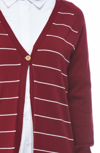 Claret Red Cardigans 4161-02