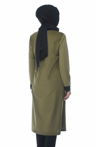 Corduroy Velvet Cape 0092-05 Khaki Green 0092-05