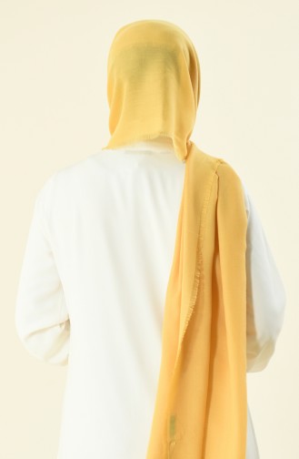 Alisya Cotton Shawl Yellow 13123-01